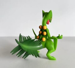 Brand New 10cm RarePokemon Sceptile Pvc Statue Action Figure With Box Gift