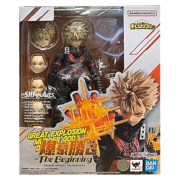 In-Stock Bandai S.H.Figuarts SHF Katsuki Bakugo -The Beginning- My Hero Academia
