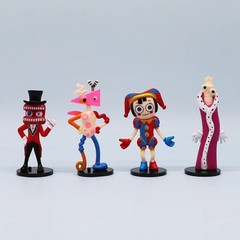 8PCS Amazing Digital Circus Figure Set Cartoon Model Toy Kids Gift