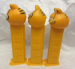 VTG LOT GARFIELD & ODIE Pencil Sharpener, Figures, On Scooter, 3 Dispenser, PAWS
