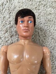 Vintage Palitoy Action Man Blue Pants Eagle Eye Grip Hands GI Joe