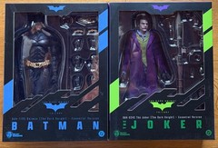 Beast Kingdom DAH Batman Dark Knight & Joker Action Figure Set