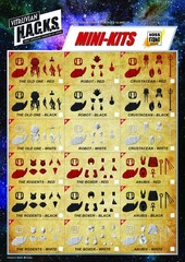 Vitruvian H.A.C.K.S. Mini-Kits: Confirmed Selection – Custom Action Figure Parts