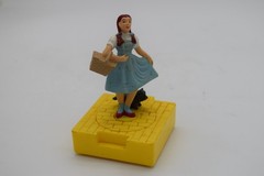 Wizard of Oz DOROTHY & TOTO Movable Toy 1997 Blockbuster Turner Ent