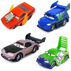 Disney Pixar Cars Boost DJ Wingo Snot Rod 1:55 Diecast Model Toy Car Loose Kids