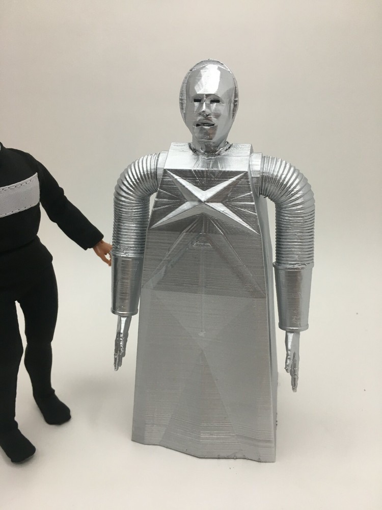 Custom LOGANS RUN BOX ROBOT MEGO SCALE for 8 INCH FIGURES ** ROBOT ONLY ***