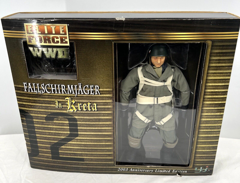 Elite Force Airborne Fallschirmjäger in Kreta 1:6 Limited Edition 947/2003 NIB
