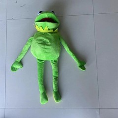 60CM Kermit Frog Plush Doll Soft Stuffed Hand Puppet Kids Gift