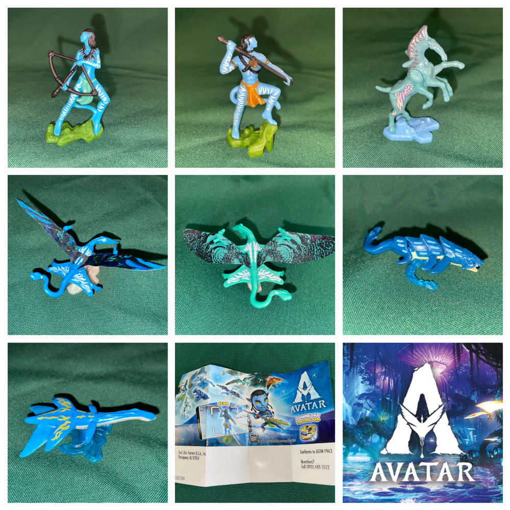 Avatar The Way Of Water Kinder Joy Surprise Egg Toys Select Your Figure 2022