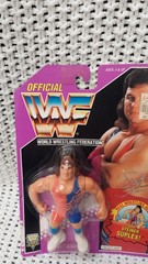 WWF Scott Steiner Hasbro Wrestling Figure Purple Card 1993 New On Card