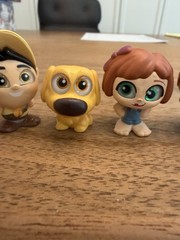 Disney Doorables UP Young Carl Ellie Dug Russell Lot Of 5