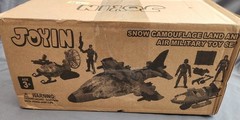 NEW SNOW CAMOUFLAGE LAND & AIR Military Action Figures Toy 3+years JOYIN