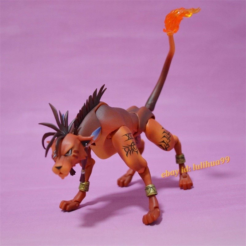 Final Fantasy VII Red XIII Action Figure Bring Arts New (No Box)
