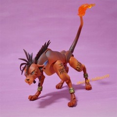 Final Fantasy VII Red XIII Action Figure Bring Arts New (No Box)