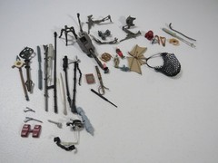 Lot Of Vintage LFL / Other 3.75 Figure Star Wars 90’s Toy Weapon Accessories