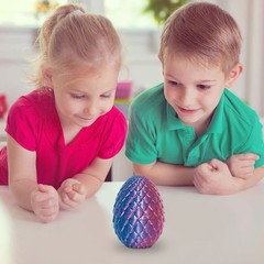3D Printed Dragon Egg with Dragon Full Articulated Dragon Modle JQ