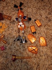 MEDABOTS METABEE 6″Figures Lot Of 3. Incomplete Or Parts Hasbro 2002 Rare.