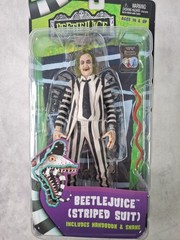 Beetlejuice Red Tuxedo 7″ NECA Action Figure w/Handbook & Snake New Sealed
