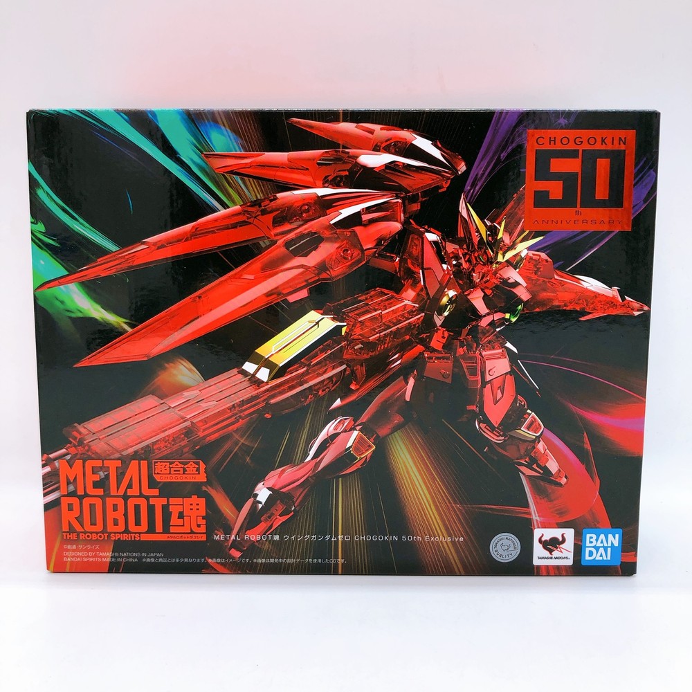 METAL ROBOT SPIRITS SIDE MS Wing Gundam Zero CHOGOKIN 50th Exclusive BANDAI 15+