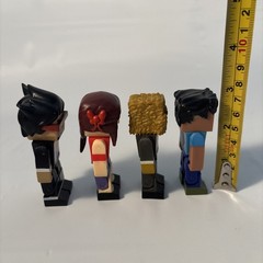 Tube Heroes Action Figures Lot of 4 Vikkstar123 JeromeASF CaptainSparklez Ashley