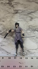 Naruto Shippuden Sasuke Uchiha Bandai Anime Heros 6 Inch Action
