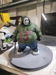 BIGJASON Friday the 13th Jason Voorhees Hoodie Action Figure w/ Machete