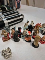 Star Wars Mixed Lot of Toys action figures, PEZ Funko Lightsabers McDonald’s