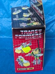 🟢🟡 Vintage G1 Transformers GHIBLI Springer w box GiG Italy 1986 🟡🟢