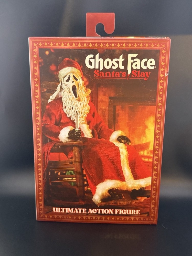 2026 NECA GHOST FACE GHOSTFACE SANTA’S SLAY ULTIMATE ACTION FIGURE – IN HAND