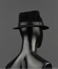 1/6 Scale Black Hat for 12” Action Figure phicen Hot toys Ganghood Kumik ❶USA❶