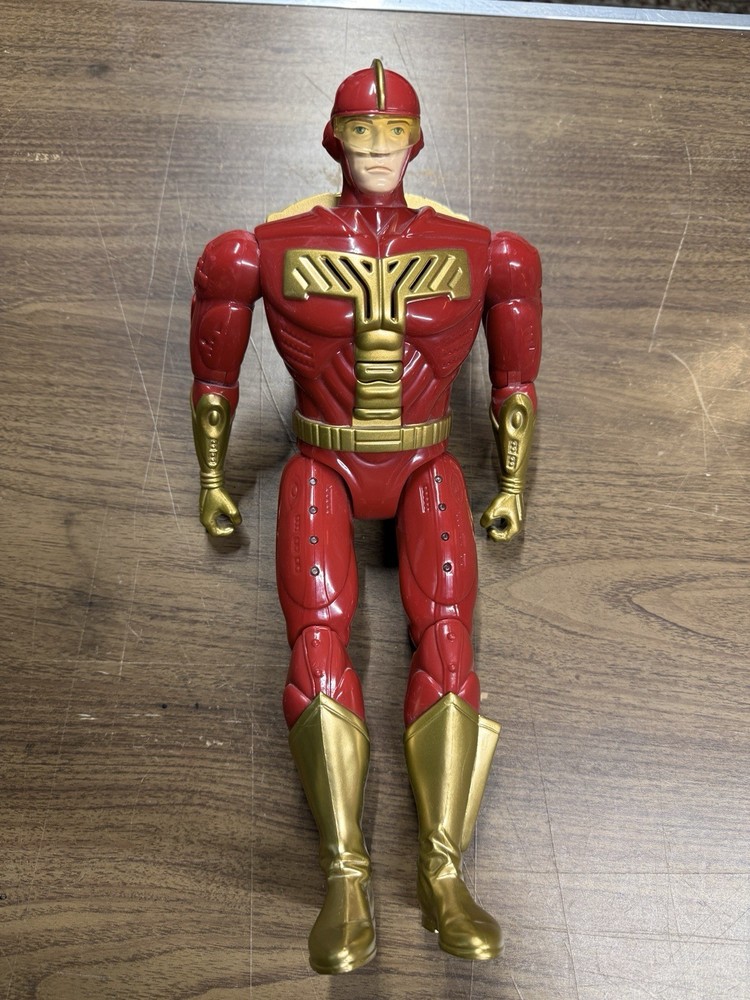 Turbo Man Figure RARE Jingle all the way Action Figure Retro
