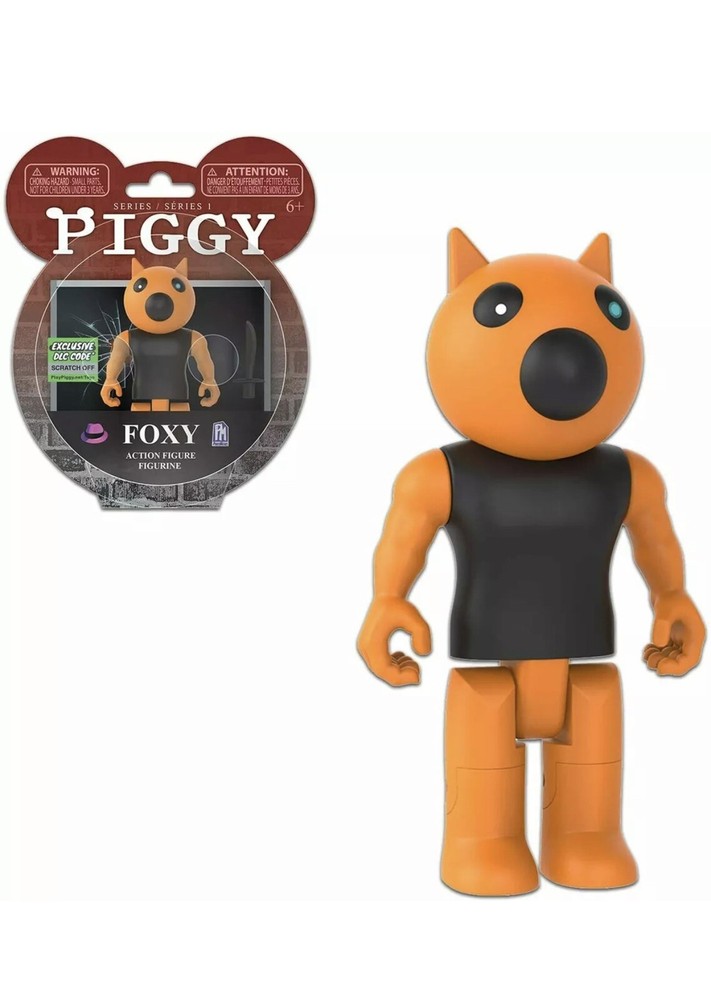Roblox PIGGY Series 1 FOXY Figure with Exclusive Download Code . NEW