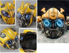Wearable Voice Control Helmet – Killerbody 1:1 Bumblebee Mask Toy Props
