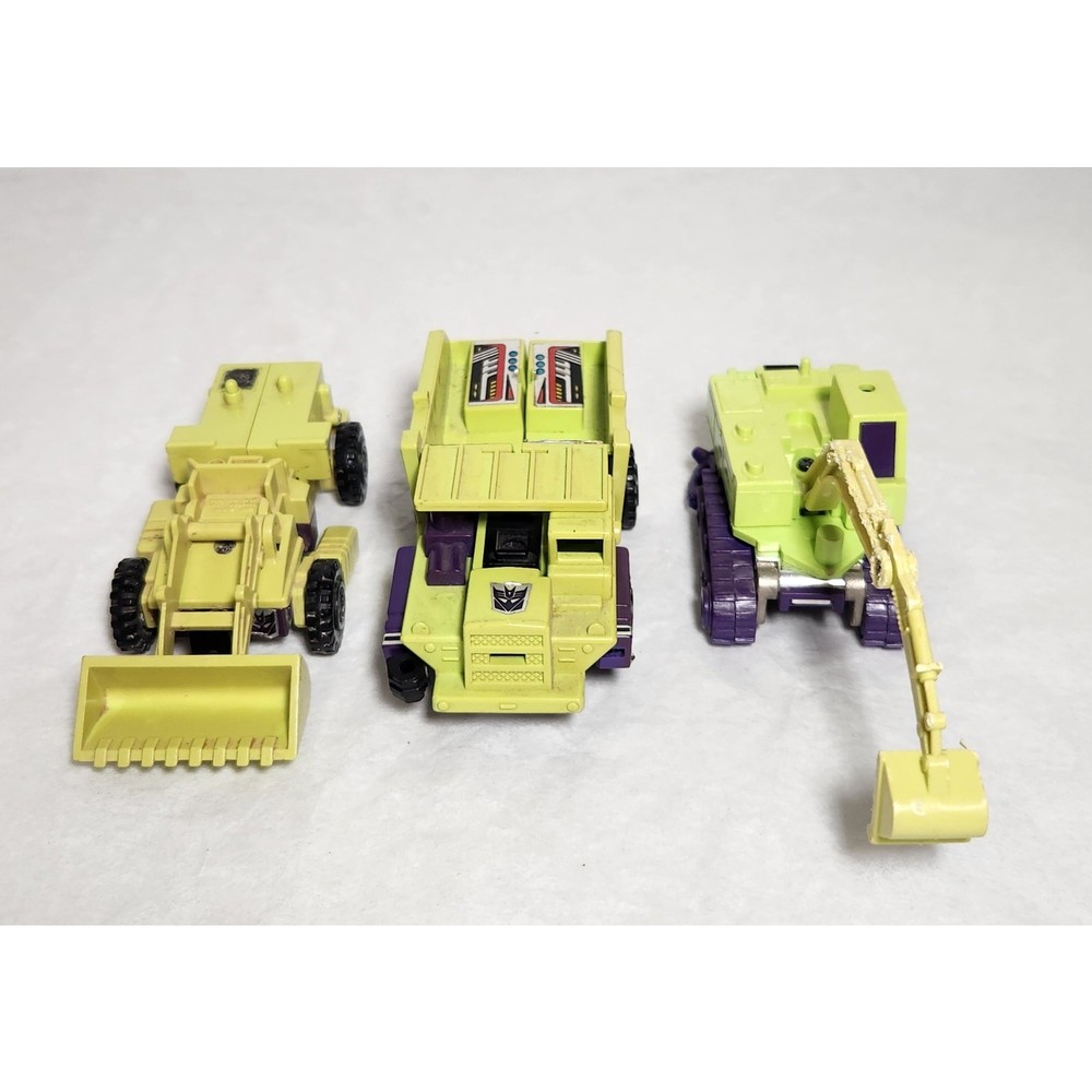 Vintage Transformers G1 Lot Of Long Haul, Scrapper, Scavenger 1980’s Pre-owned