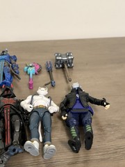 Fortnite 4” Action Figure Lot Of 9. Ice King, Meowscles, Whiplash Plus