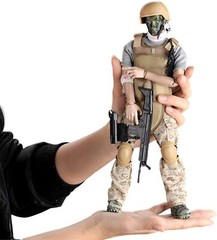 1/6 Special Force Wounded Soldier Action Figure Army Action Figures Playset Toys