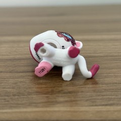 LPS Littlest Pet Shop Rare Pink White Glitter Shorthair Cat #2291 Authentic