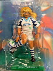 MLS Soccer Figure Carlos Valderrama Tampa Bay Mutiny 1996 NEW Bandai