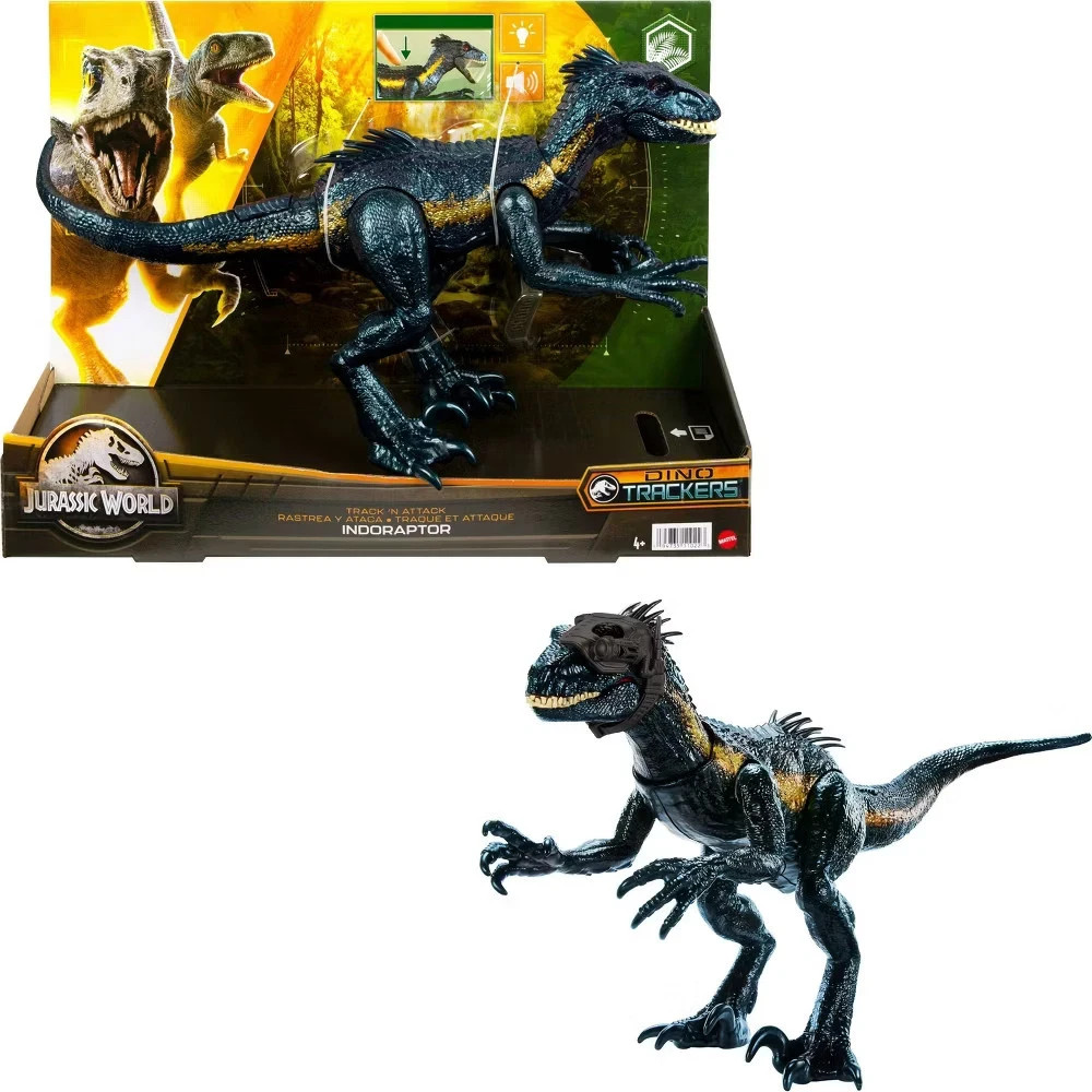 Jurassic World Dino Trackers Track ‘N Attack INDORAPTOR 16″ N-A1R2S2