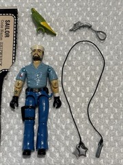 1985 3 3/4″ GI Joe Shipwreck Sailor Complete W/Card