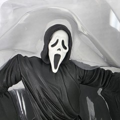 McFarlane Toys Movie Maniacs Series Ghostface Scream Action Figure with Base &
