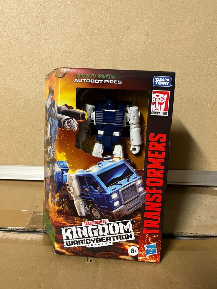 Transformers War For Cybertron Kingdom Autobot Pipes WFC-K32