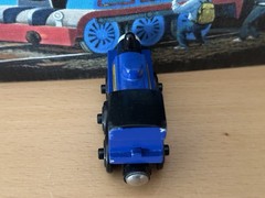 1998 Authentic Learning Curve Britt Allcroft Wooden Thomas Train Sir Handel!