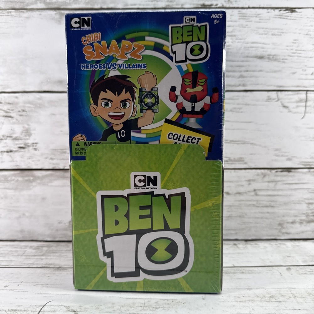 Ben 10 Chibi Snapz Heroes Vs Villains Factory Sealed Blind Box Bulls i Toy 2019