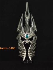 WOW Helm of Domination Lich King Death Knights 1/1 Life Size Helmet Prop Model
