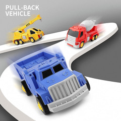 SNAEN Toys for 3 4 5 6 7 Year Old Boys – Construction Vehicles Transform…