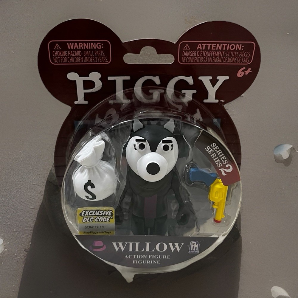 Piggy Willow 3.5” Series 2 Action Figure Toys Wolf Roblox w/ DLC Exclusive Code