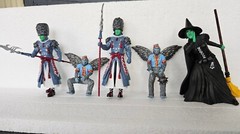 WINGED MONKEYS 3D printed 2 Figure Set 1:18 Scale Wizard of OZ