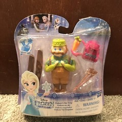Disney Frozen Princess Little Kingdom Mini Doll Figure Oaken’s Ski Trip New