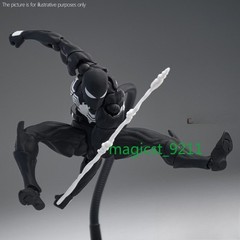 Mess Toys Symbiote Spider-Man Action Figure Black Spide Model Xmas Gift IN USA!!